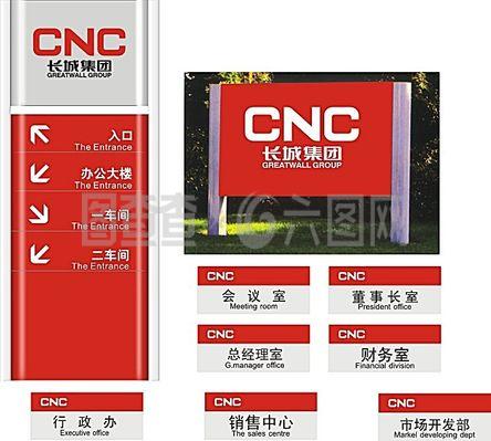 长城集团公司标牌