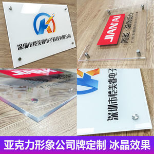 定制铭牌图案